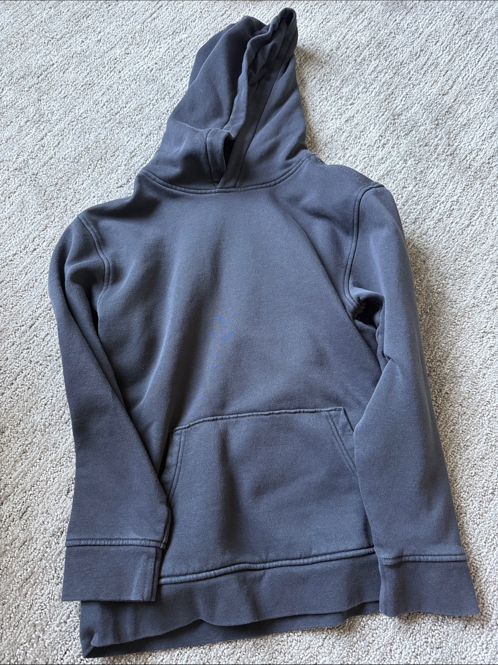 wonder nation girls Hooded Pullover Sweater - Charcoal Gray